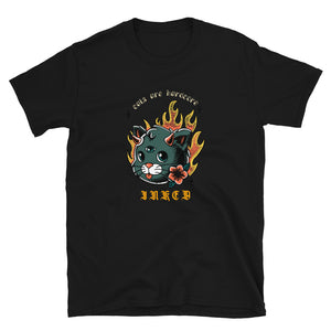 Cats are Hardcore! Short-Sleeve Unisex T-Shirt